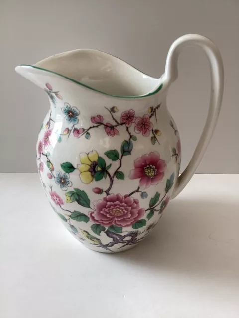 Chintz Pitcher “Chinese Rose” Old Foley James Kent England