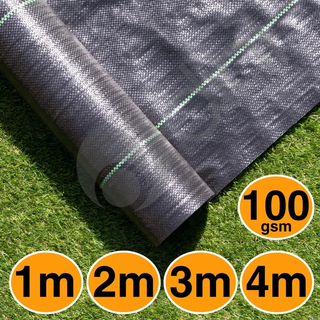 WEED MEMBRANE CONTROL Fabric Ground Cover Sheet Garden Landscape Heavy