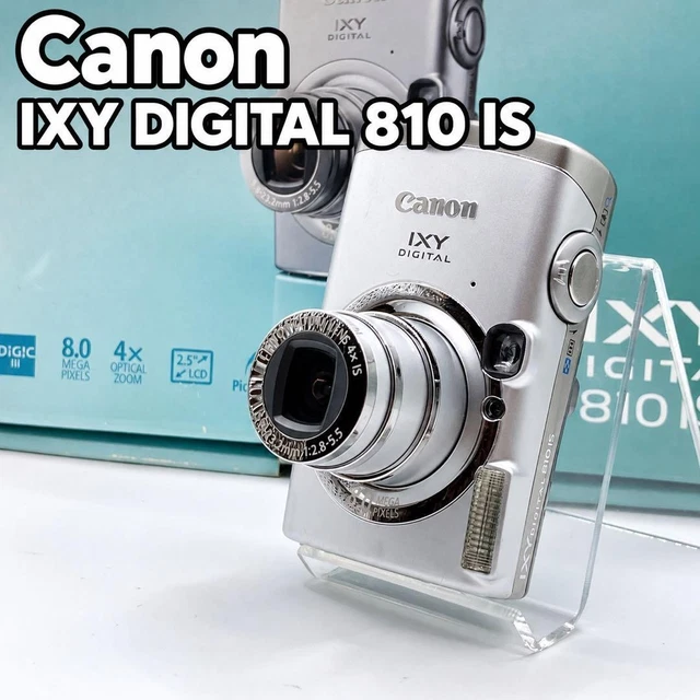 CANON IXY DIGITAL 810 IS Silver Compact Digital Camera Tested
