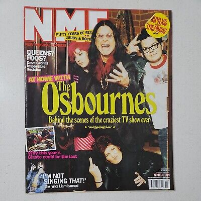 NME NEW MUSICAL EXPRESS Large Magazine May 25, 2002 OZZY OSBOURNE, FOO FIGHTERS