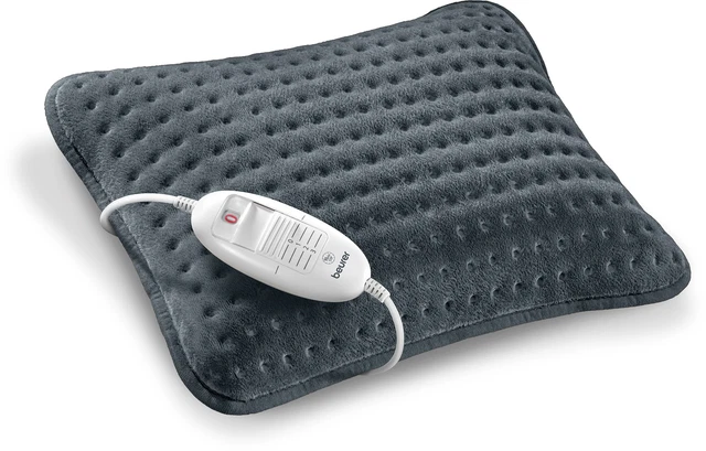 Beurer HK 48 Cosy Sofa Heizkissen Überhitzungsschutz Abschaltautomatik Grau #B