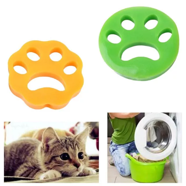 Pet Hair Remover Laundry Washing Machine Cat Dog Fur Catcher Zapper Reusable
