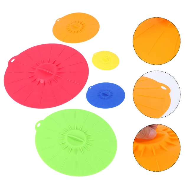 Coperchi elastici in silicone coperchi di ricambio coperchi di aspirazione guarnizione ermetica