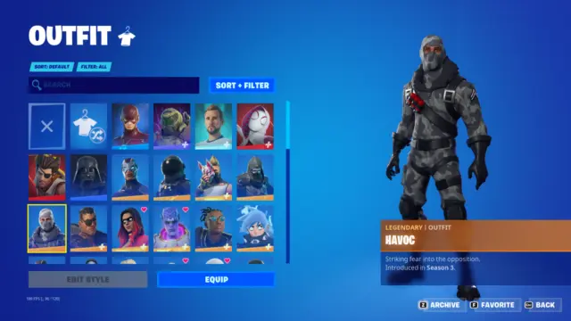 NEW FORTNlTE ACC 73 SKINS RARE CHAPTER 1 ITEMS PC ONLY