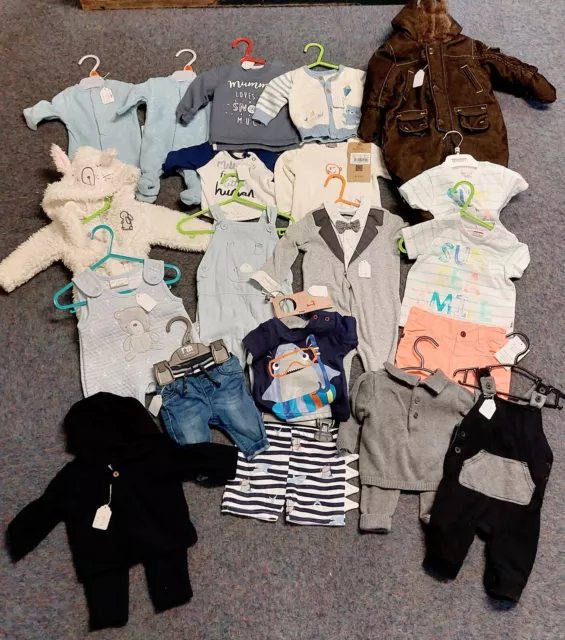 Baby Boy Newborn & 0-3 Months Bundle