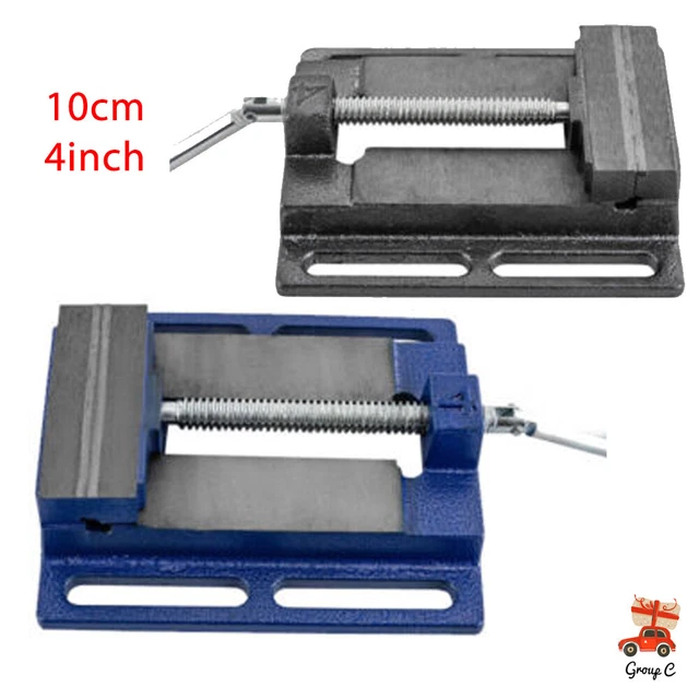 Bohrerschraubstock 100mm Profi - 45# Stahl Schraubstock Für Bohrmaschinen & Fräsarbeiten