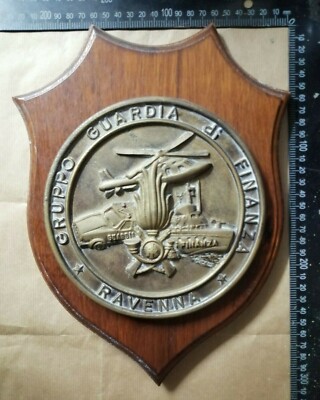 CREST GUARDIA DI FINANZA COMANDO SQUADRIGLIA NAVALE MARINA DI RAVENNA RARITA'!!! 
