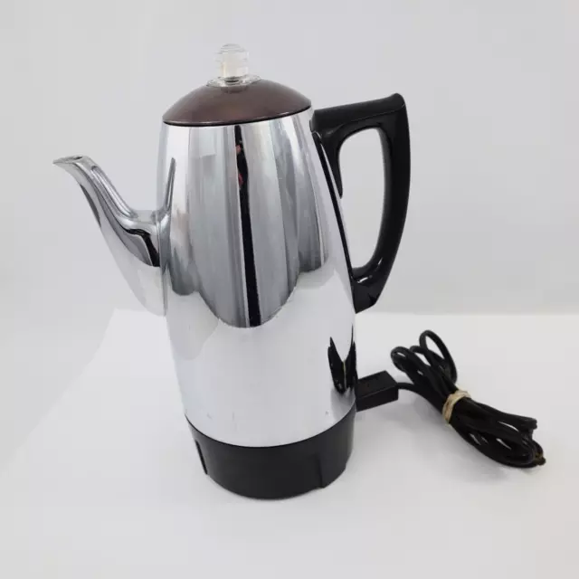 Vintage Cory DPX Electric Coffee Maker Percolator Pot Vintage Cory DPX Electric Coffee Maker Percolator Pot