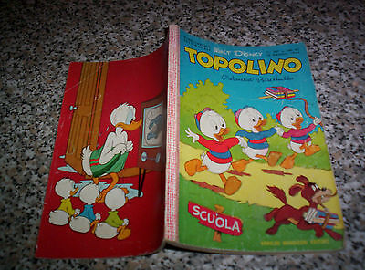 Topolino Libretto N.287 Originale Mondadori Disney 1961 Con Bollino