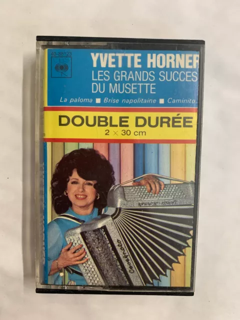 Yvette Horner Les grands succès du musette/ Cassette Audio-K7