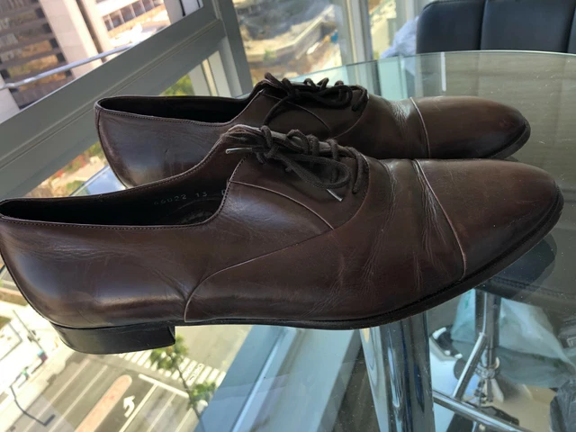 Chaussures Habillées Homme Pegabo En Cuir - Fabriqué En Italie, Pointure US 8 (EU 41) - Comme Neuf, Porté Une Fois