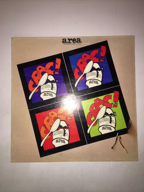 LP 33T AREA "Crac !" CRAMPS RECORDS CRS LP 5103 ITALY 1975 /