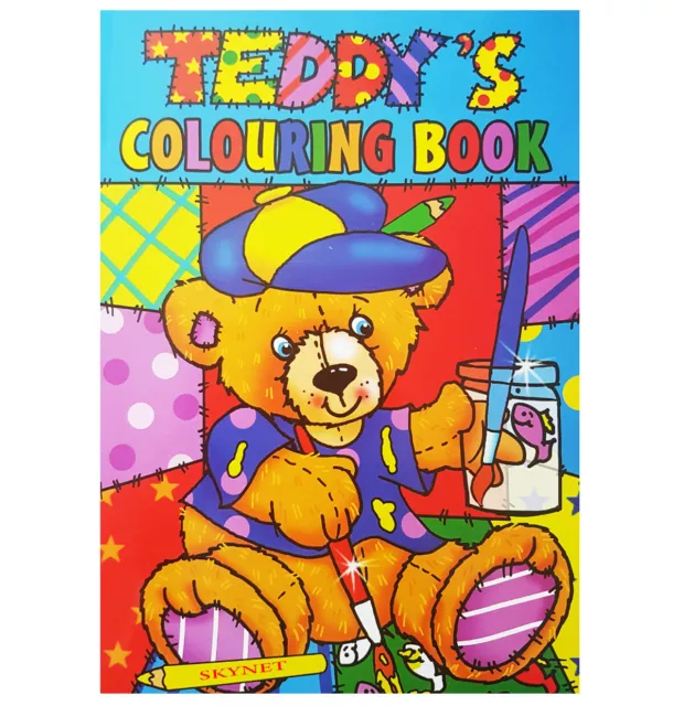 2 x A4 Childrens Colouring Book Books For Children For Kids girls boys FUN LEARN 3