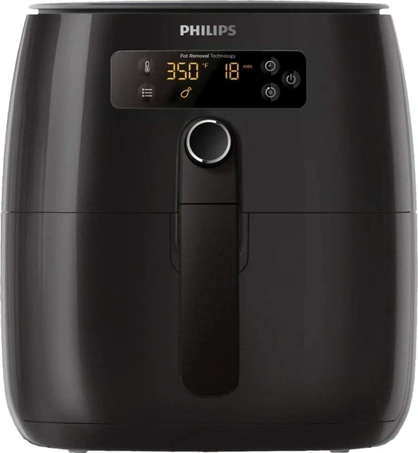 PHILIPS PREMIUM TURBOSTAR Digital Airfryer w/ Snack Cover, Black HD9741/96 £150.34 PicClick UK
