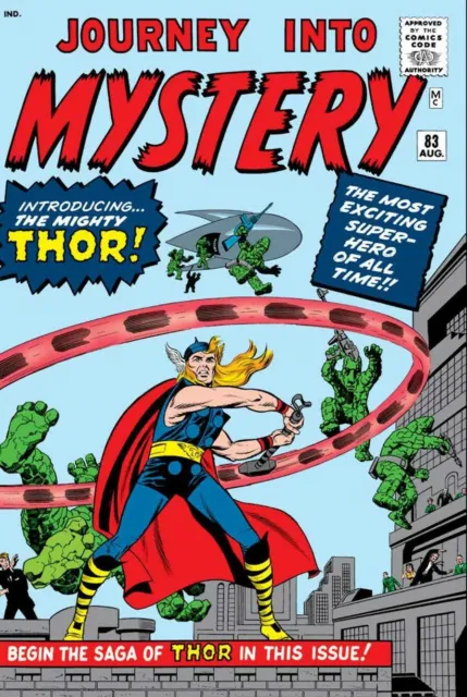 MIGHTY THOR OMNIBUS VOL #1 HARDCOVER Marvel Comics Jack Kirby DM VAR HC SRP $100