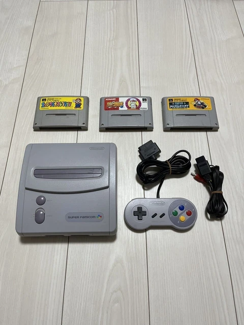 【TESTED】Nintendo Super Famicom Jr. SNES Console System SHVC-101 +...