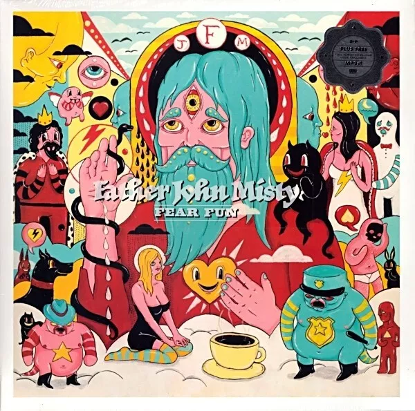 2021 12 Track Black Vinyl LP  FATHER JOHN MISTY  Fear Fun NEW / MINT  J. TILLMAN