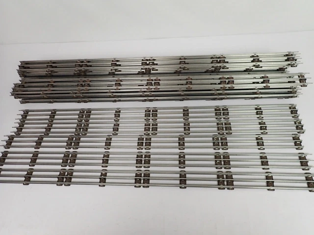 Lot Of 28 Lionel 3-Rail O/27 Gauge 35" Long Straight Track Sections No.6-65024