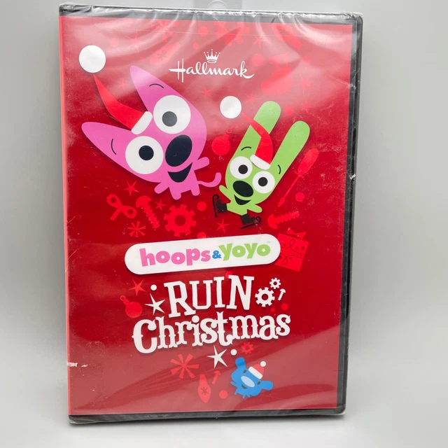 Hoops & and Yoyo Ruin Christmas DVD Hallmark - Sealed