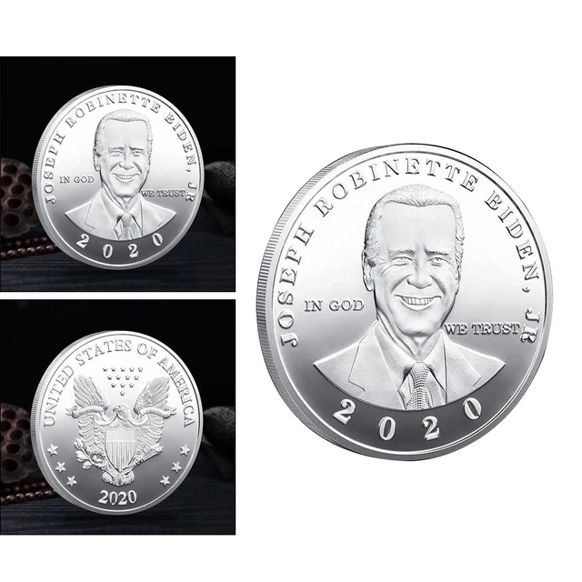 Argent Américain 46th Président Biden Pièce Défi Coin Collection Cadeau