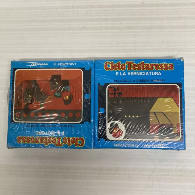 Lot 2 Films Super 8 Drawing Cartoon Cleto Testarossa Époqmaya BEE Casimir No. 3