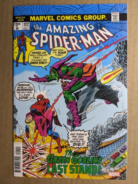Amazing Spider-Man # 122 - Marvel - 2023 - Facsimile Edition