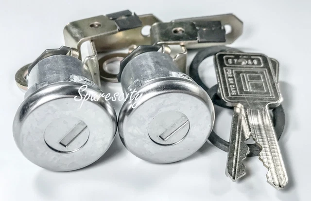 Door Lock Pair For Holden Hq Hj Hx Torana Lj Lh Lx Monaro Kingswood New