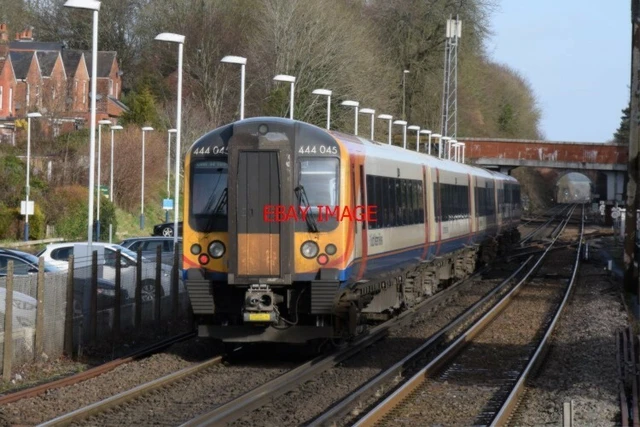 Wrapped Class 444 PHOTO CLASS 444 Or 5-Des Desiro 5-Car Emu No 44 045 (V2) Departing ...