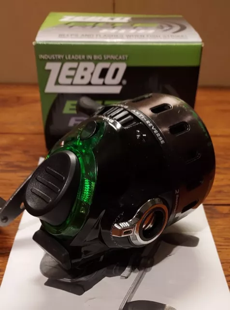 Zebco 808 Bite Alert Big Fishing Reel w/Original Box BA808H GWL7