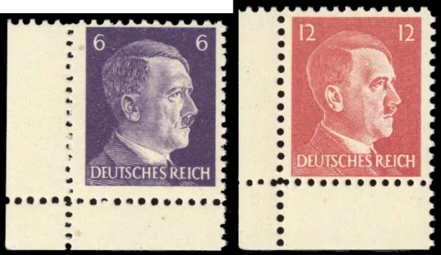 1944, Kriegs und Propagandafälschungen II. WK, 15+16 Ecke, ** - 1733806