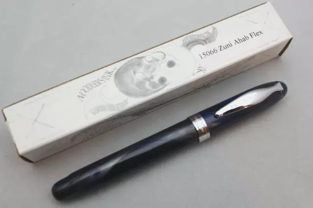 Noodlers Wilderness Twilight Ahab Piston Flex Nib Fountain Pen