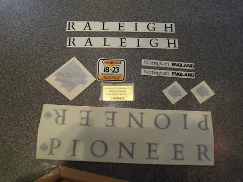 Zen Graphics - Raleigh Made In England Replacement Decals / Stickers - Foto 8