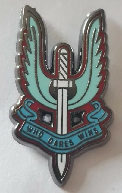 British SAS PIN Badge Special Air Service Regiment Enamel SBS Lapel Tie Tac Pin