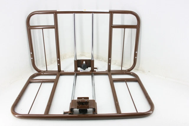 Invacare 6630DS Clamp Half Length Durable Bed Assist Rails for Home Care Brown