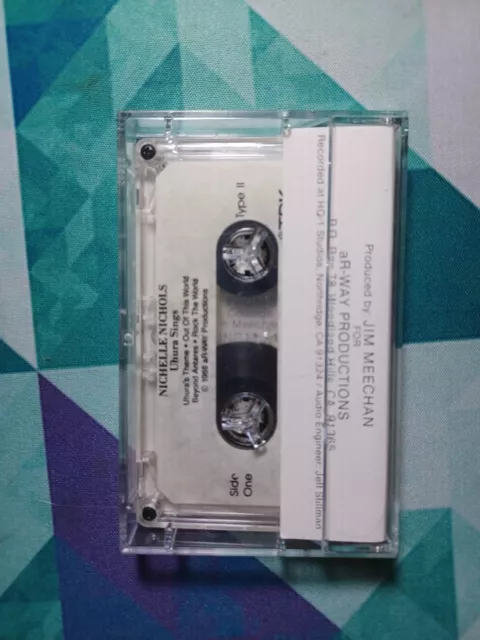 1986 UHURA SINGS Nichelle Nichols Star Trek Music Cassette Complete in ...