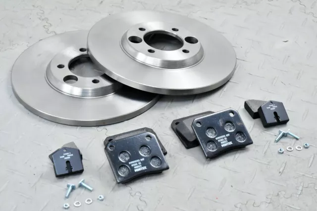 Jaguar Xjs Series 1-3 Xj6 Xj12 Rear Brake Discs Pads Kit Etype S3 V12 Girling