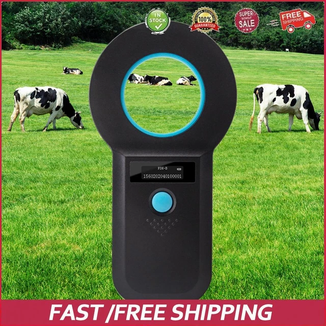 Pet ID Reader RFID Handheld Microchip Scanner Animal Chip Scanner Identification