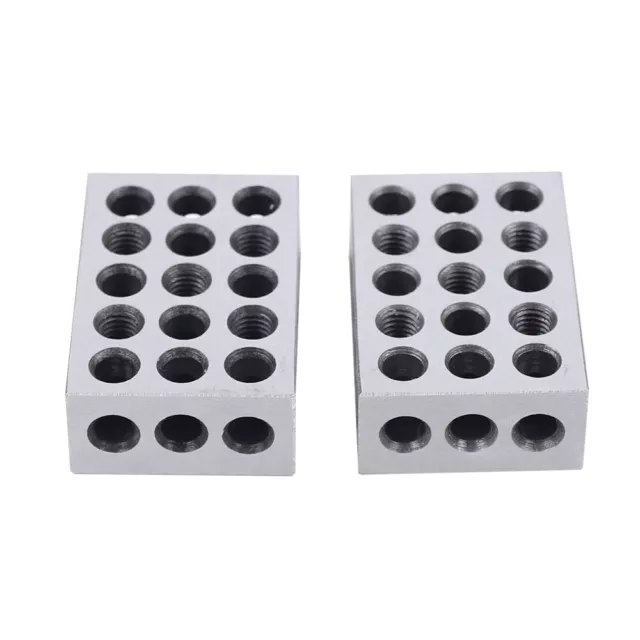 5 Matched Pairs Ultra Precision 1-2-3 Blocks 23 Holes .0001" Machinist 123 Hot!