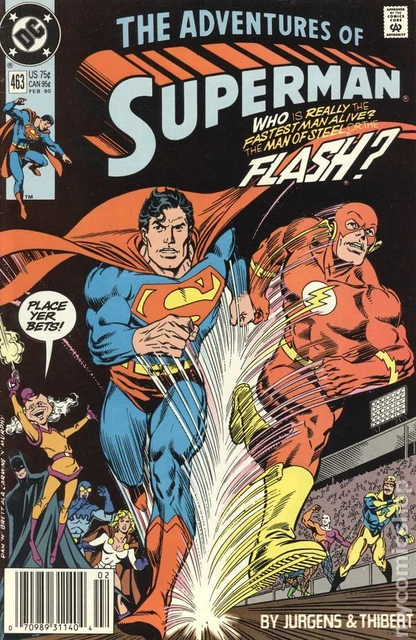 Adventures of Superman #463 FN 1990 Stock Image