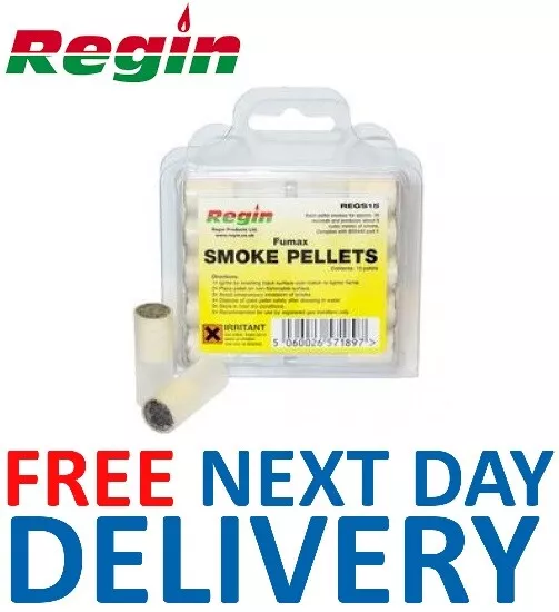 Regin Regs15 Fumax Rauch Pellets (10 Pellets) Original Artikel Neu