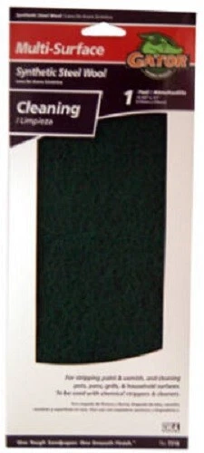 Ali GatorGrit, 3-Pack, 3x4-Inch, Medium 100 Grit, Sanding Pad, 4156