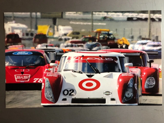 Race Car Print Picture Poster RARE!