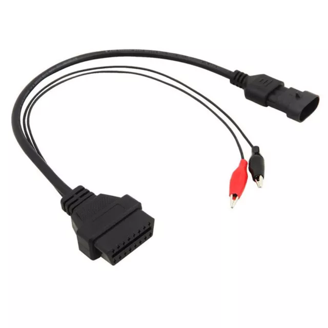 3 Pin to 16 Pin OBD2 Adapter Connector Diagnostic Cable for Fiat Alfa Lancia G