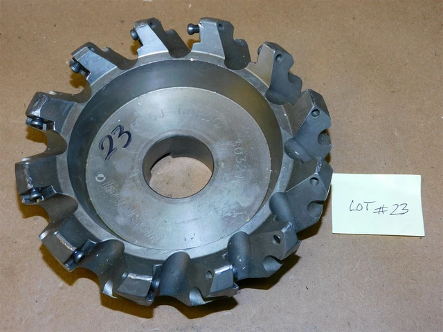 Ingersoll 5N6J-60R00 3032132-C Indexable Shell Face Mill 6.5 D 1.5 Mount LOT #23