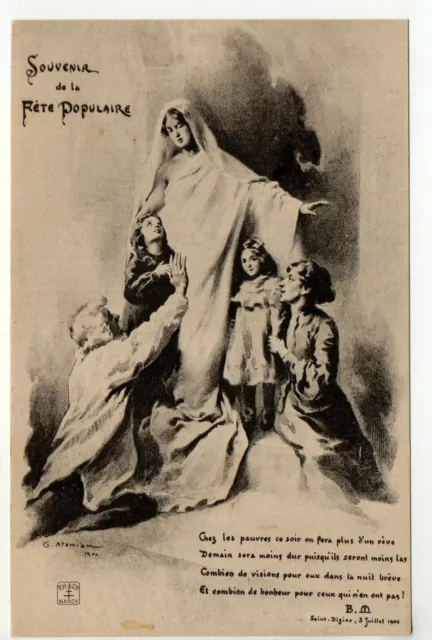SAINT DIZIER Haute Marne CPA 52 Remembrance of the Popular Feast of Saint Dizier