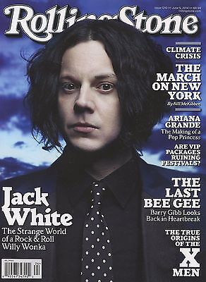 NEW Rolling Stone Magazine Jack White 2014 USA Newsstand Edition No Label