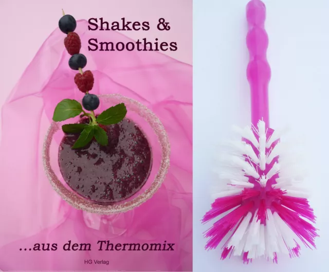 Set  "Shakes & Smoothies" 50 Rezepte aus dem Thermomix + Bürste TM31 TM5 TM21