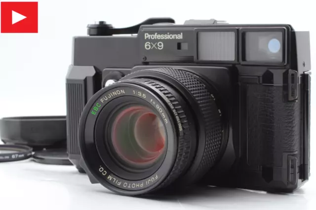 【EXC +5 w/ HOOD】 FUJICA Fuji Fujifilm GW690 Pro 6x9 EBC Fujinon F/3.5 from JAPAN