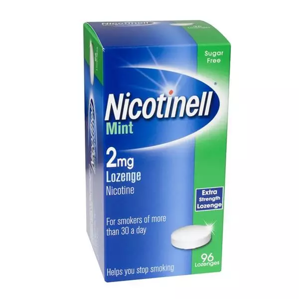 Nicotinell Mint nicotina pastilla comprimida Lozenges * ultimo * MINT 2mg 96 un