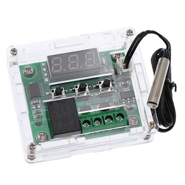 Termostato Caldaia Wifi Termostato Digitale W1209 Con Sensore Temperatura - Range -50~110°C, Alimentazione 12V DC Controller Temperatura W1209 Digitale - Foto 3
